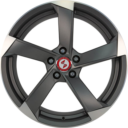 Etabeta Magic anthracite matt special edition Alufelge 8.5x19 Zoll ET25 LK 5x112 ML66.5 – Bild 2