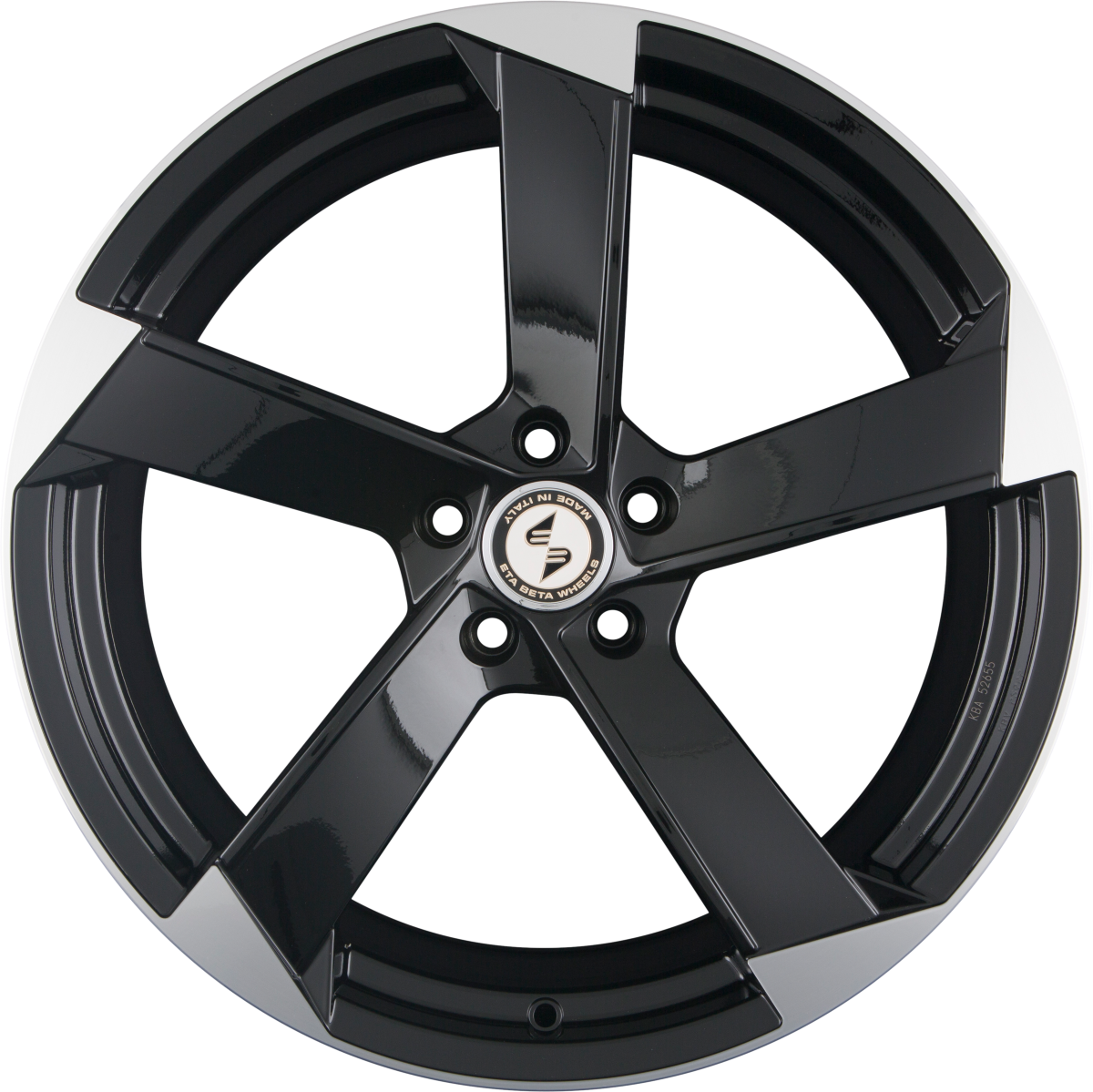 Etabeta Magic Shiny Black Special Edition Alufelge 8.5x19 Zoll ET32 LK 5x112 ML66.6