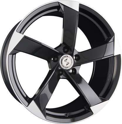 Etabeta Magic Shiny Black Special Edition Alufelge 8.5x19 Zoll ET32 LK 5x112 ML66.6 – Bild 2