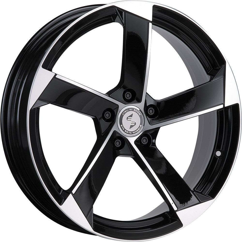 Etabeta Magic black shiny full polished Alufelge 8.5x20 Zoll ET32 LK 5x112 ML66.5