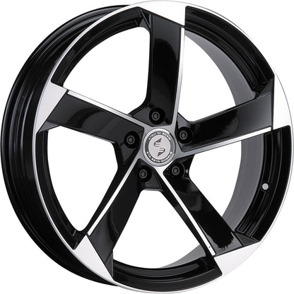 Etabeta Magic black shiny full polished Alufelge 8.5x20 Zoll ET32 LK 5x112 ML66.5