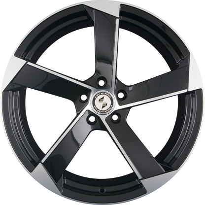 Etabeta Magic Black Shiny Full Polish Alufelge 8.5x20 Zoll ET47 LK 5x108 ML63.4 – Bild 3