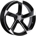 Etabeta Magic black shiny full polished Alufelge 8.5x20 Zoll ET47 LK 5x108 ML63.4