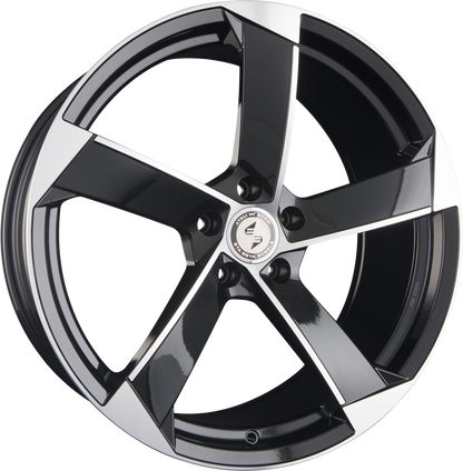 Etabeta Magic Black Shiny Full Polish Alufelge 8.5x20 Zoll ET47 LK 5x108 ML63.4 – Bild 4