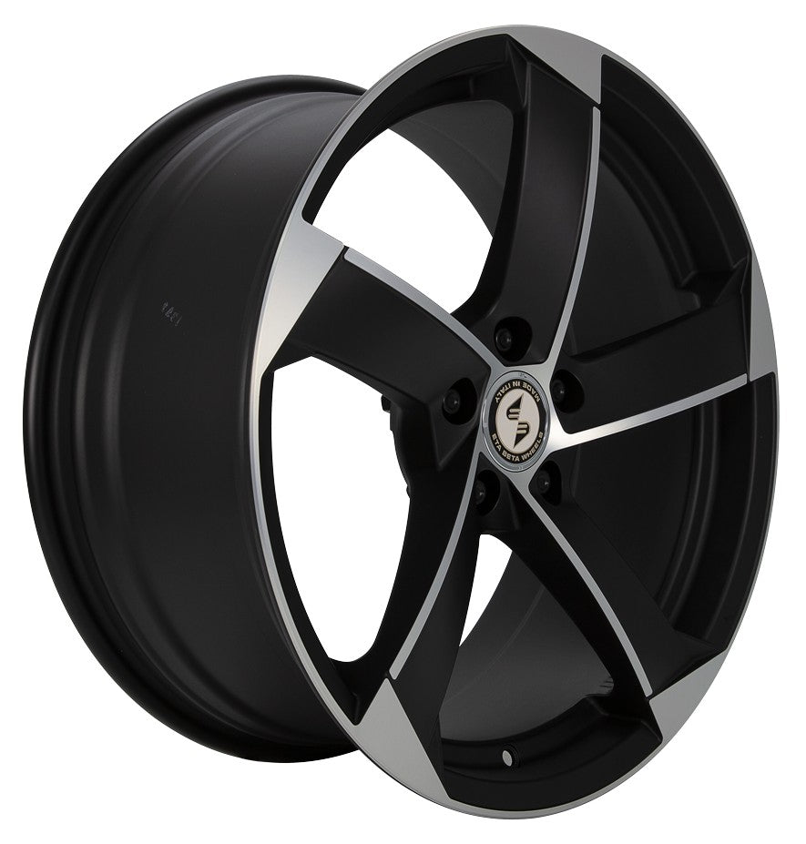 Etabeta Magic black matt full polished Alufelge 8.5x20 Zoll ET32 LK 5x112 ML57.1 – Bild 3