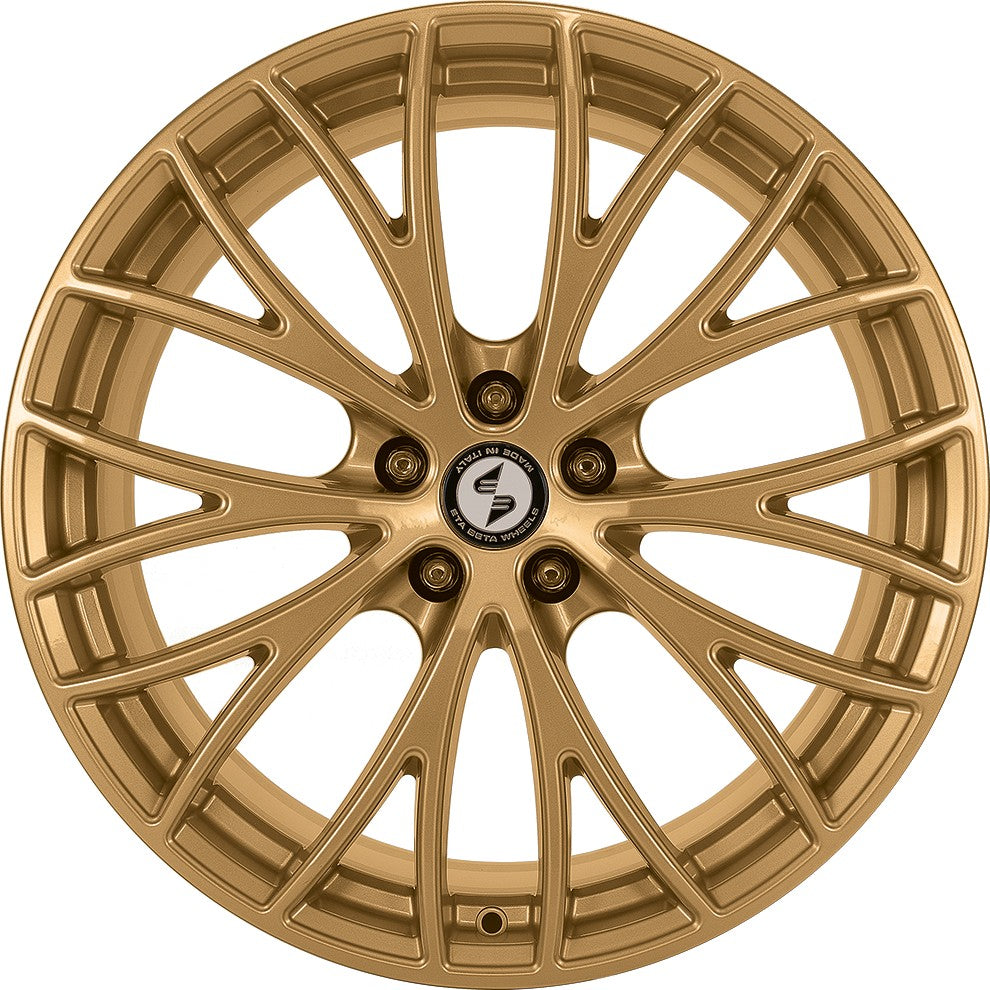 Etabeta Piuma-C gold shiny Alufelge 8.5x19 Zoll ET45 LK 5x108 ML78.1 – Bild 2