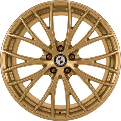 Etabeta Piuma-C gold shiny Alufelge 8.5x19 Zoll ET45 LK 5x108 ML78.1 – Bild 2