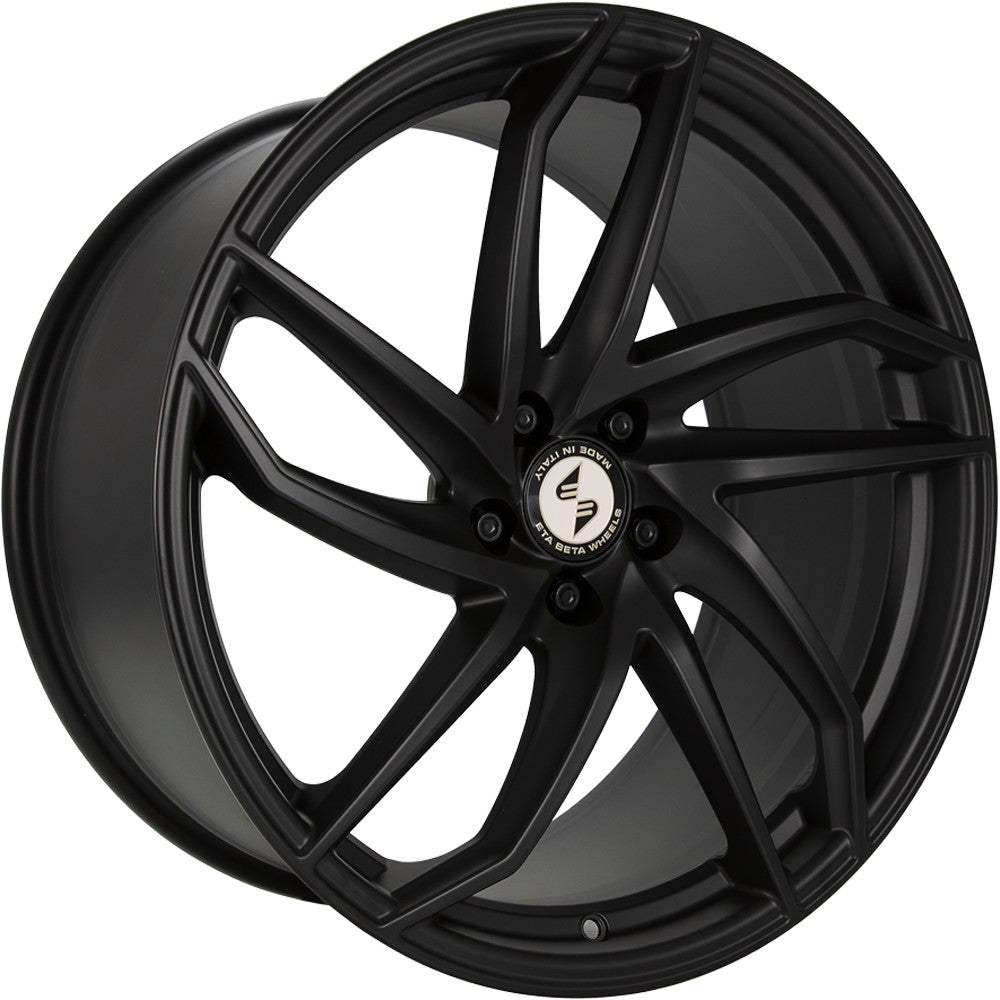 Etabeta Heron-K black matt Alufelge 9.5x19 Zoll ET48 LK 5x112 ML78.1
