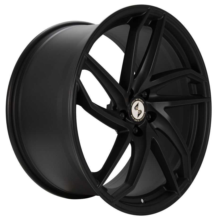 Etabeta Heron-K black matt Alufelge 9.5x19 Zoll ET48 LK 5x112 ML78.1 – Bild 3