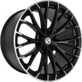 Etabeta Piuma-C black matt special edition Alufelge 9.5x22 Zoll ET30 LK 5x112 ML78.1