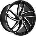 Etabeta Heron-K black matt full polished Alufelge 9.5x19 Zoll ET35 LK 5x114.3 ML78.1