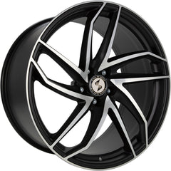 Etabeta Heron-K black matt full polished Alufelge 9.5x19 Zoll ET35 LK 5x114.3 ML78.1