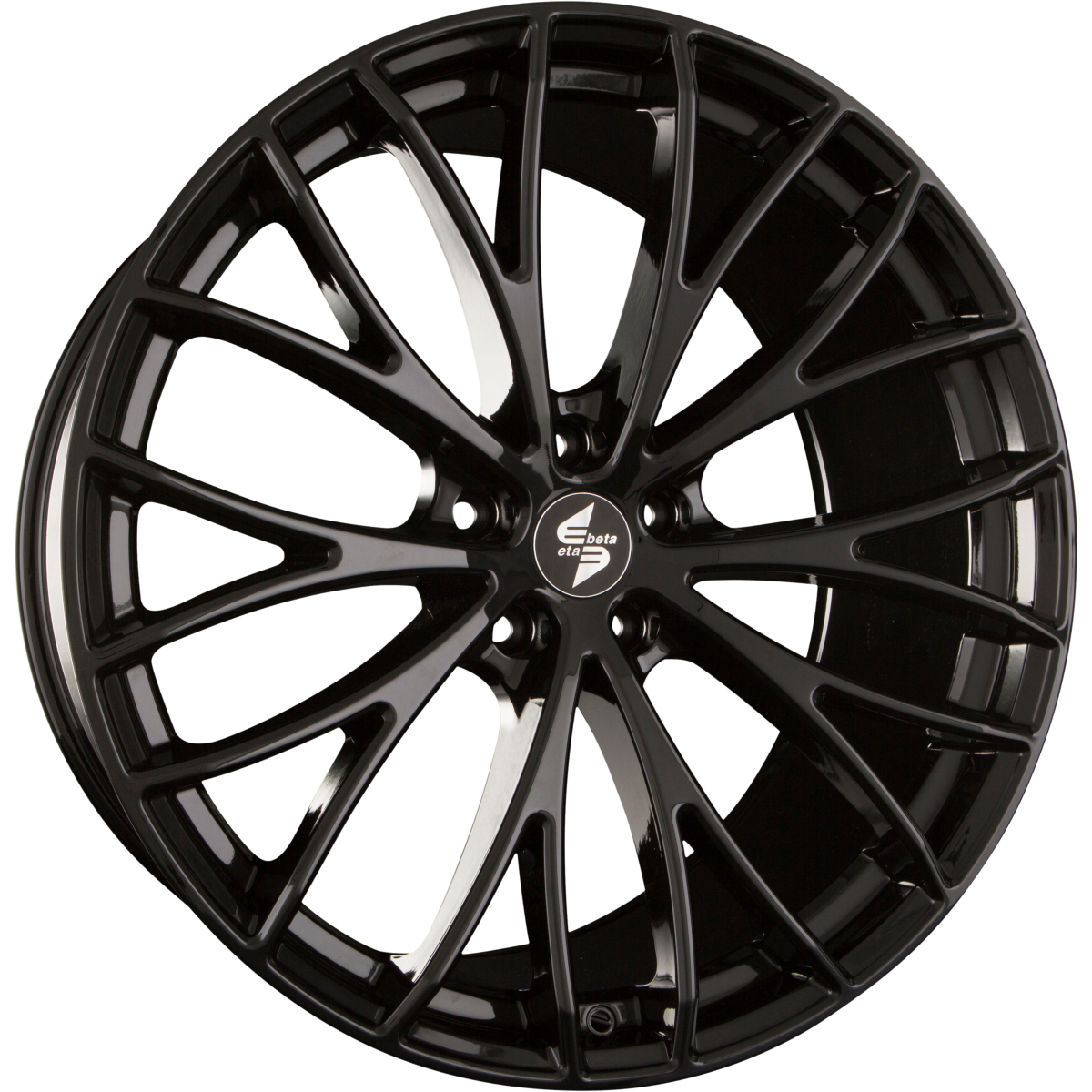 Etabeta Piuma Black Shiny Alufelge 9x20 Zoll ET44 LK 5x127 ML78.1 – Bild 2