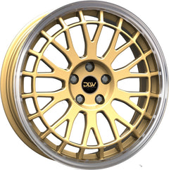 Etabeta Unit gold shiny lip polished Alufelge 8.5x19 Zoll ET45 LK 5x112 ML78.1