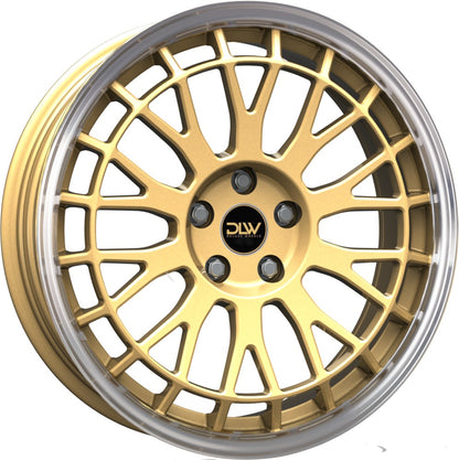 Etabeta Unit gold shiny lip polished Alufelge 8.5x19 Zoll ET45 LK 5x112 ML78.1