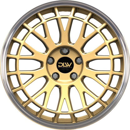 Etabeta Unit gold shiny lip polished Alufelge 8.5x19 Zoll ET45 LK 5x112 ML78.1 – Bild 2