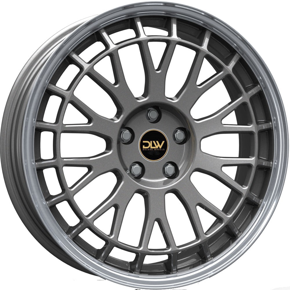 Etabeta Unit anthracite shiny lip polished Alufelge 8.5x19 Zoll ET45 LK 5x112 ML78.1