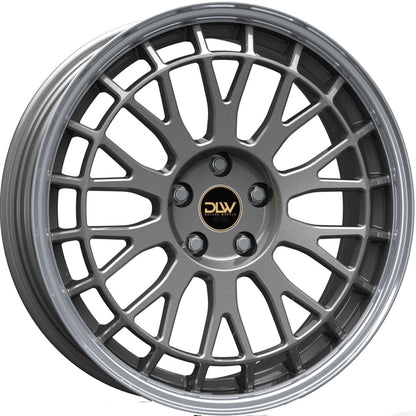 Etabeta Unit anthracite shiny lip polished Alufelge 8.5x19 Zoll ET45 LK 5x112 ML78.1