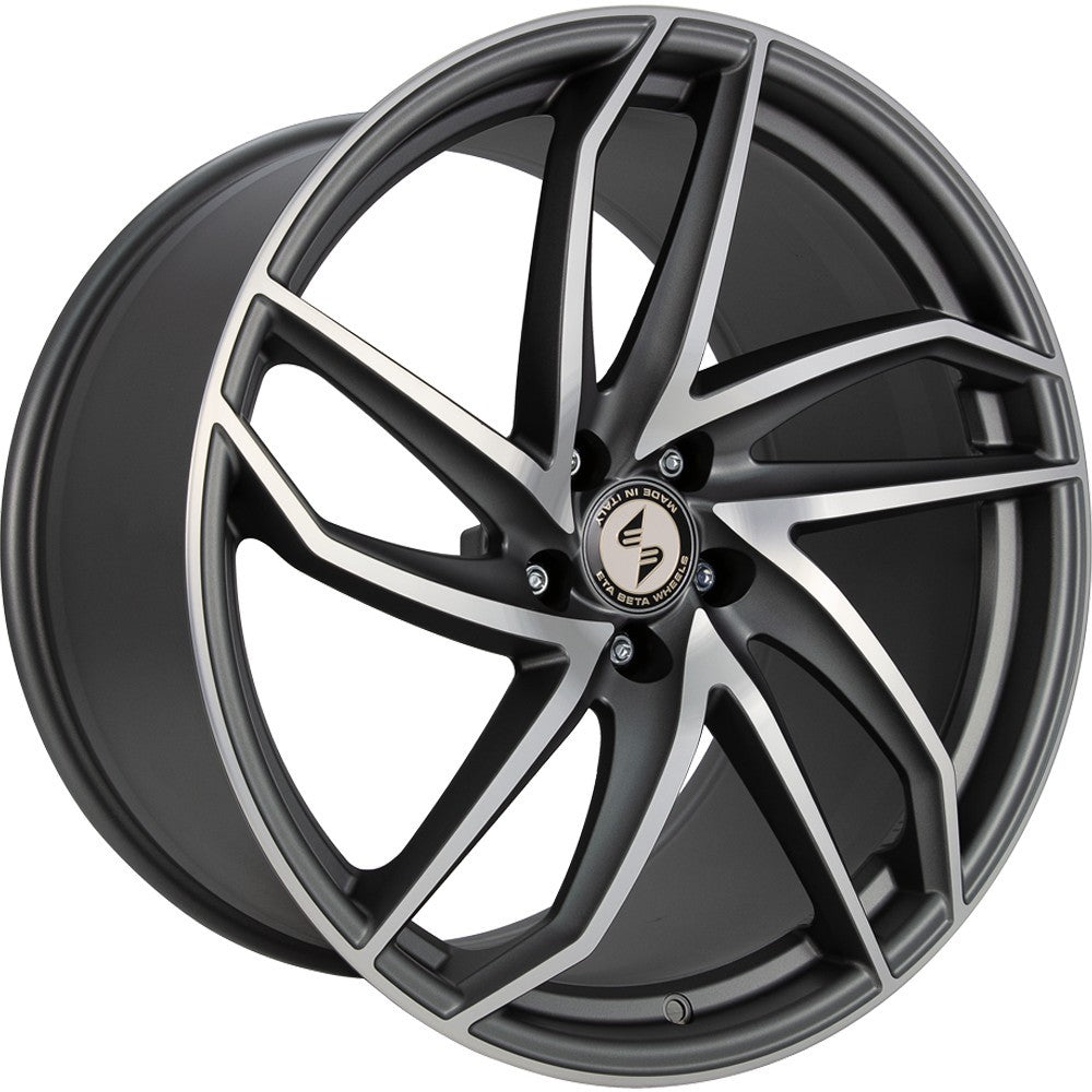 Etabeta Heron anthracite matt full polished *VW Bus* Alufelge 8.5x19 Zoll ET42 LK 5x120 ML65.1