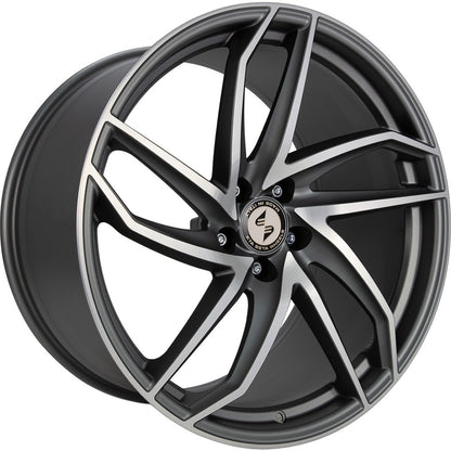 Etabeta Heron anthracite matt full polished *VW Bus* Alufelge 8.5x19 Zoll ET42 LK 5x120 ML65.1