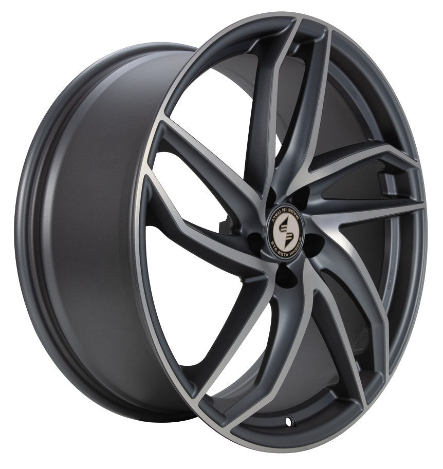 Etabeta Heron anthracite matt full polished *VW Bus* Alufelge 8.5x19 Zoll ET42 LK 5x120 ML65.1 – Bild 3