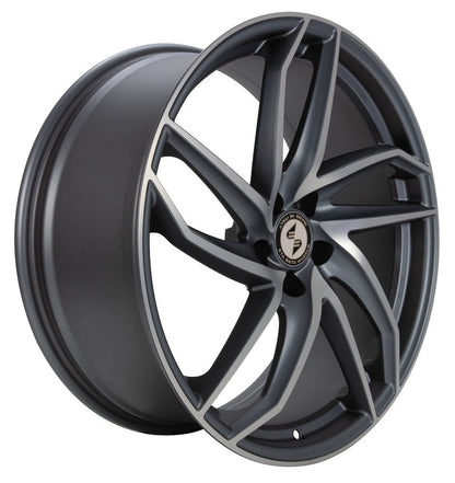 Etabeta Heron anthracite matt full polished *VW Bus* Alufelge 8.5x19 Zoll ET42 LK 5x120 ML65.1 – Bild 3