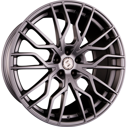 Etabeta Medusa anthracite matt Alufelge 9x21 Zoll ET25 LK 5x112 ML66.5 – Bild 4