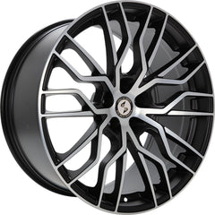Etabeta Medusa black matt polish Alufelge 9x21 Zoll ET25 LK 5x112 ML66.5