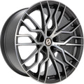 Etabeta Medusa-K anthracite matt full polished Alufelge 11x21 Zoll ET45 LK 5x114.3 ML67.1