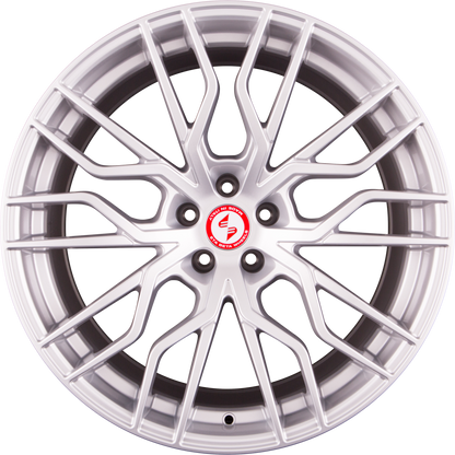 Etabeta Medusa-K silver Alufelge 9.5x21 Zoll ET33 LK 5x112 ML66.5 – Bild 3