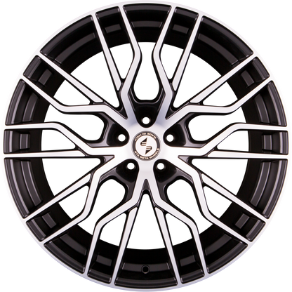Etabeta Medusa Matt Black Full Polish Alufelge 9x20 Zoll ET45 LK 5x112 ML66.6 – Bild 3