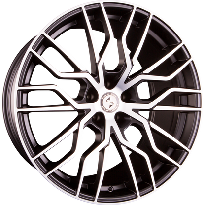 Etabeta Medusa Matt Black Full Polish Alufelge 9x20 Zoll ET45 LK 5x112 ML66.6 – Bild 4
