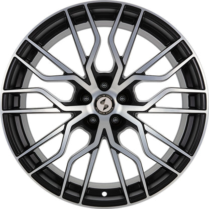 Etabeta Medusa black matt polish Alufelge 9x20 Zoll ET45 LK 5x112 ML66.5 – Bild 2