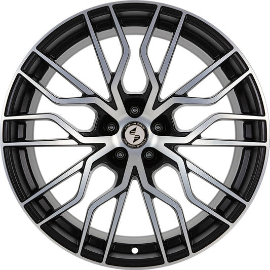 Etabeta Medusa black matt polish Alufelge 9x20 Zoll ET30 LK 5x112 ML66.5 – Bild 2