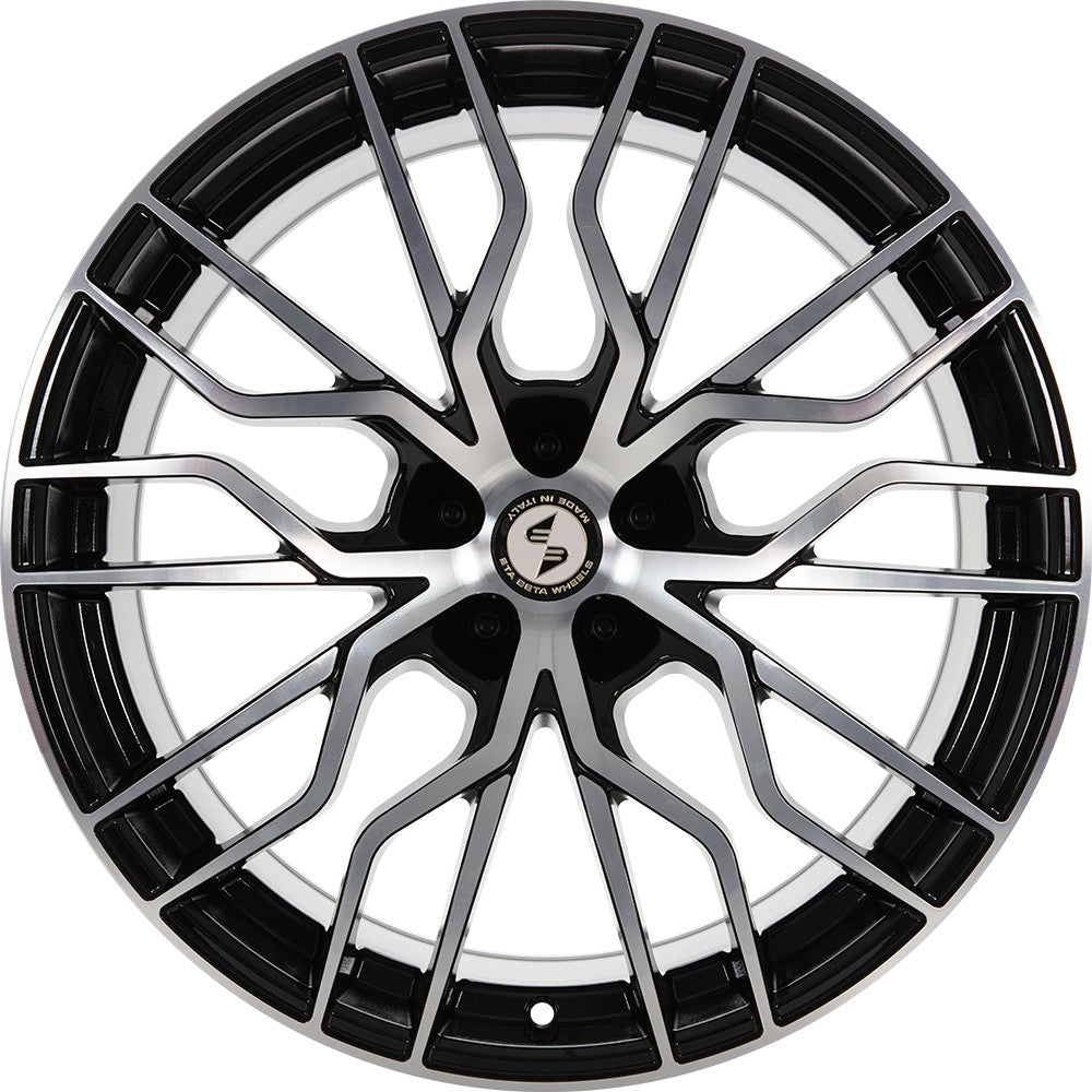 Etabeta Medusa-K black shiny full polished 10x20 ET35 - LK5/112 ML66.5 – Bild 2