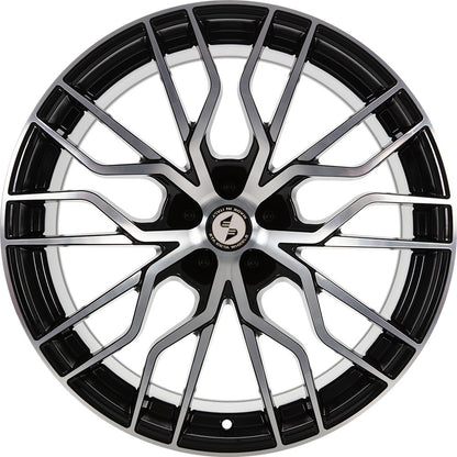 Etabeta Medusa-K black shiny full polished 10x20 ET35 - LK5/112 ML66.5 – Bild 2