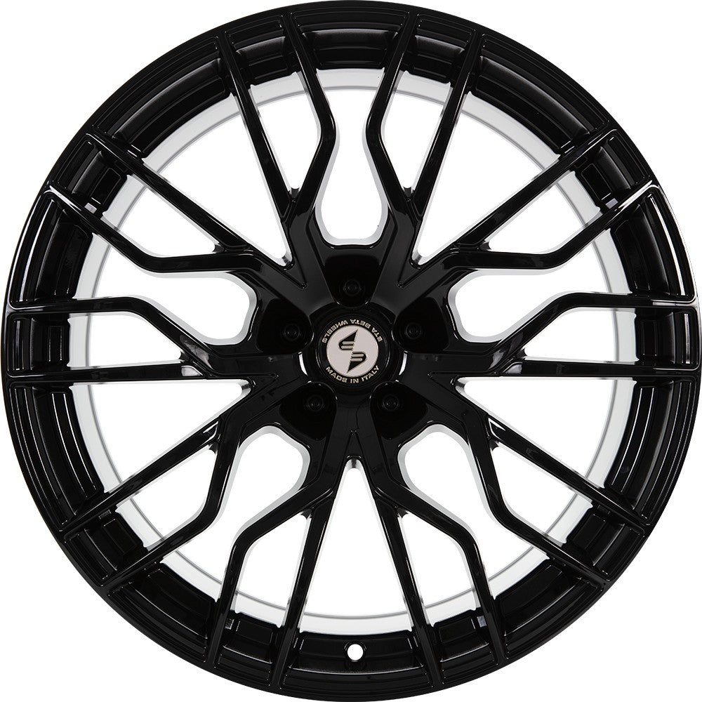 Etabeta Medusa-K black shiny 10x20 ET40 - LK5/112 ML66.5 – Bild 2