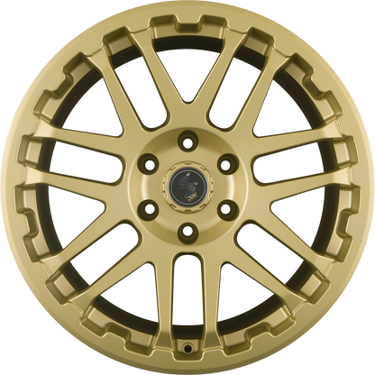 Etabeta Combat Gold Shiny Alufelge 9x20 Zoll ET42 LK 5x120 ML65.1 – Bild 3