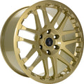 Etabeta Combat gold shiny Alufelge 9x20 Zoll ET42 LK 5x120 ML65.1