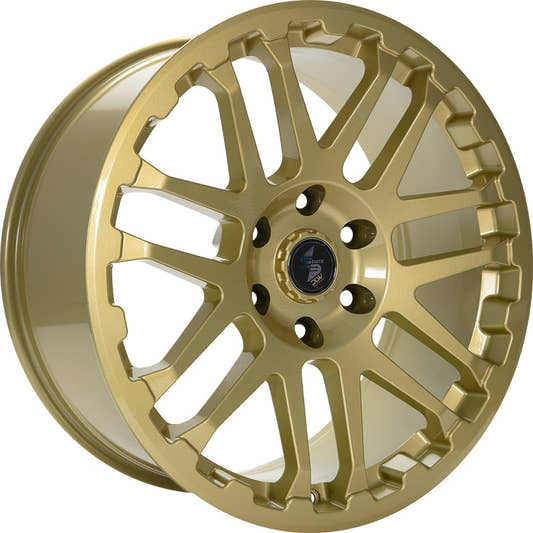Etabeta Combat gold shiny Alufelge 9x20 Zoll ET40 LK 5x127 ML71.6