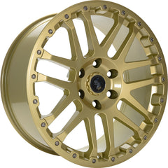 Etabeta Combat CV gold shiny Alufelge 9x20 Zoll ET42 LK 5x120 ML65.1