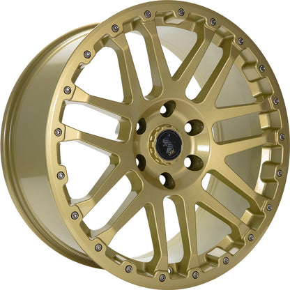 Etabeta Combat CV gold shiny Alufelge 9x20 Zoll ET42 LK 5x120 ML65.1