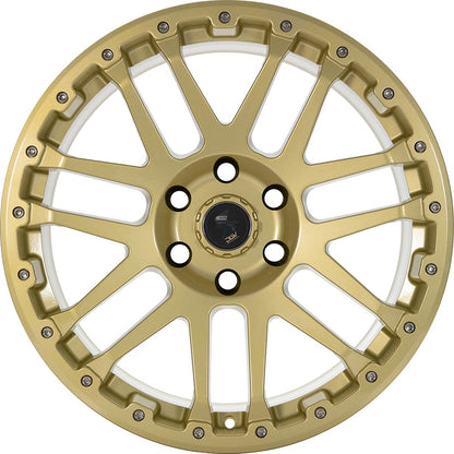 Etabeta Combat CV gold shiny Alufelge 9x20 Zoll ET42 LK 5x120 ML65.1 – Bild 2