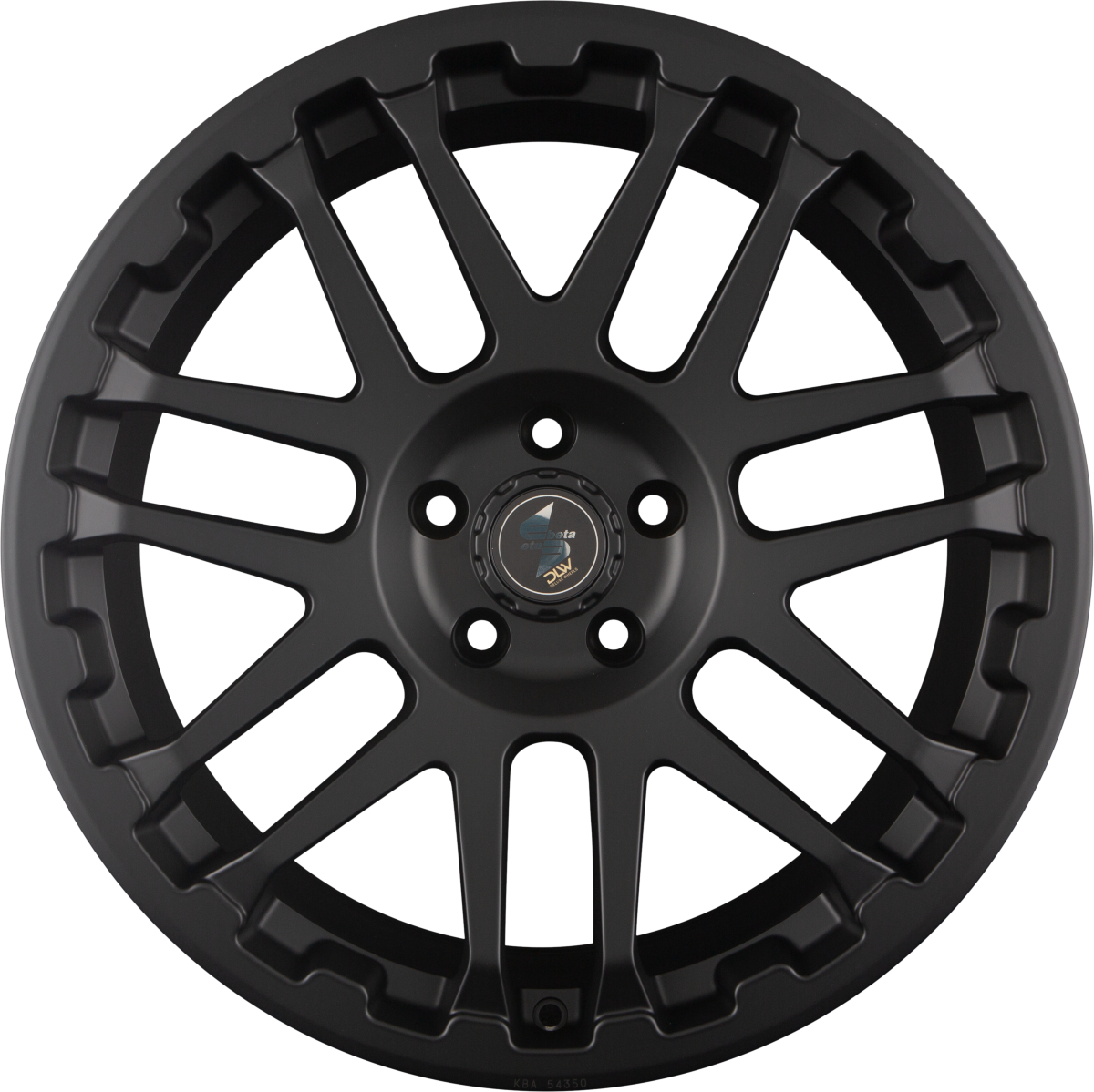 Etabeta Combat black matt Alufelge 9x20 Zoll ET56 LK 5x120 ML65.1 – Bild 3