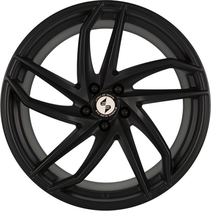 Etabeta Heron-K black matt Alufelge 9.5x19 Zoll ET45 LK 5x114.3 ML64.1 – Bild 2