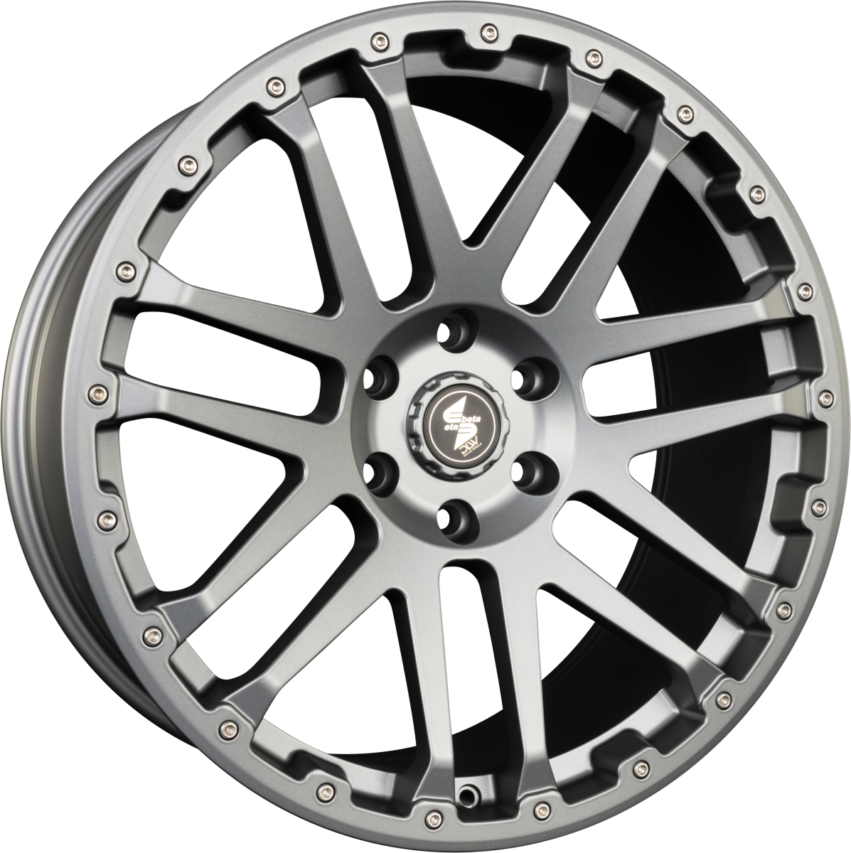 Etabeta Combat CV anthracite matt Alufelge 10x22 Zoll ET33 LK 5x120 ML72.6 – Bild 4