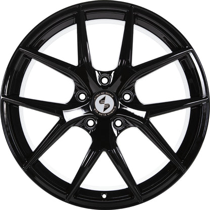 Etabeta Gri-N black shiny Alufelge 9x20 Zoll ET28.1 LK 5x120 ML72.6 – Bild 2