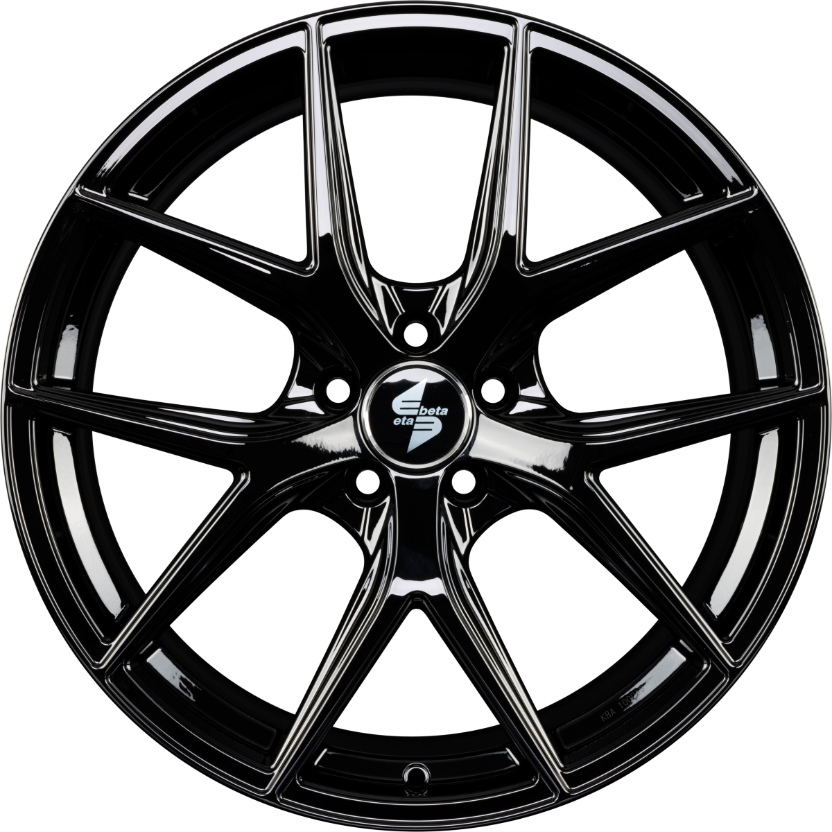 Etabeta GRi-N Black Shiny Alufelge 9x21 Zoll ET45.1 LK 5x114.3 ML67.1