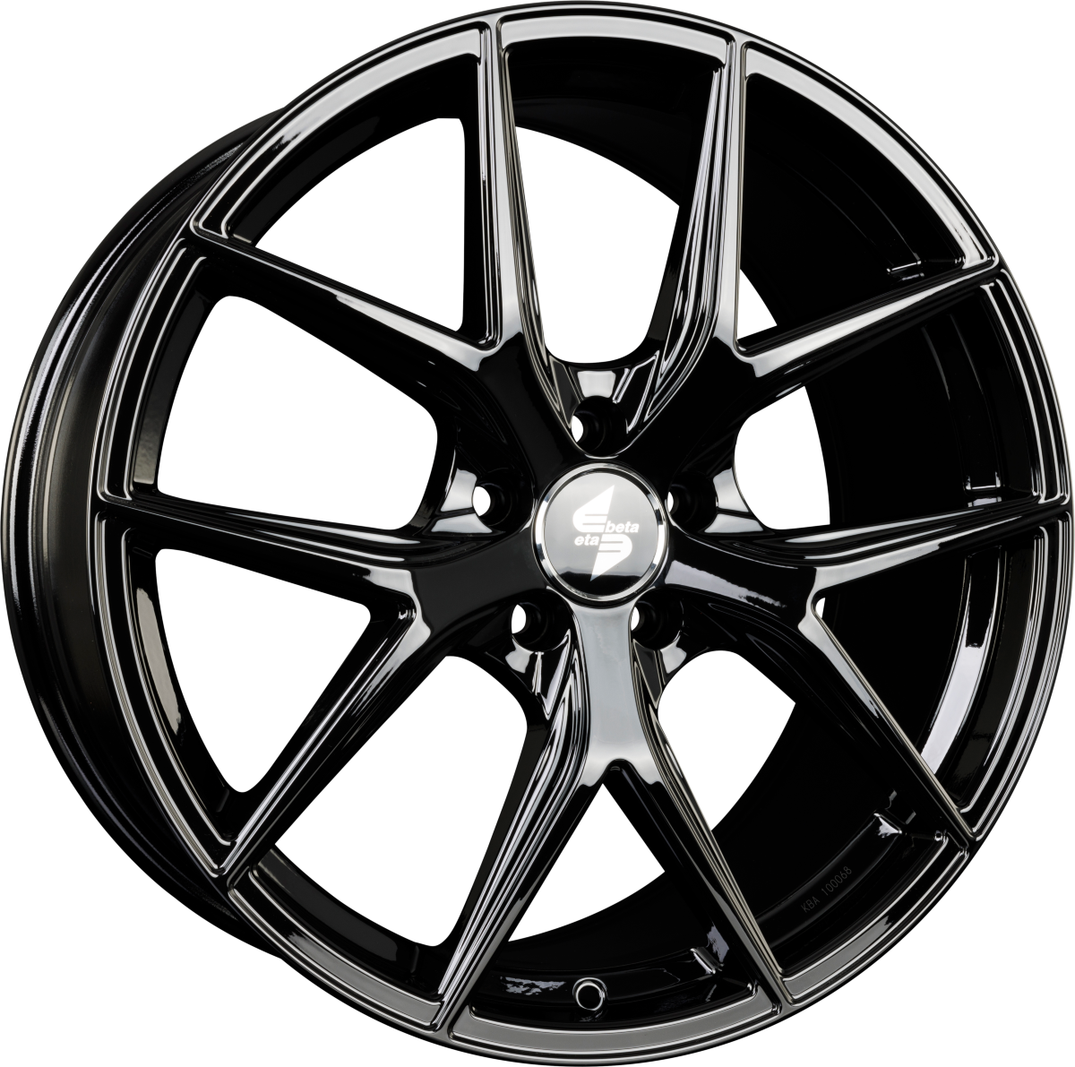 Etabeta GRi-N Black Shiny Alufelge 9x21 Zoll ET45.1 LK 5x114.3 ML67.1 – Bild 2