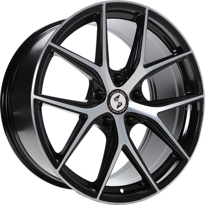 Etabeta Gri-N-K black shiny full polished Alufelge 10x20 Zoll ET38.1 LK 5x130 ML66.5